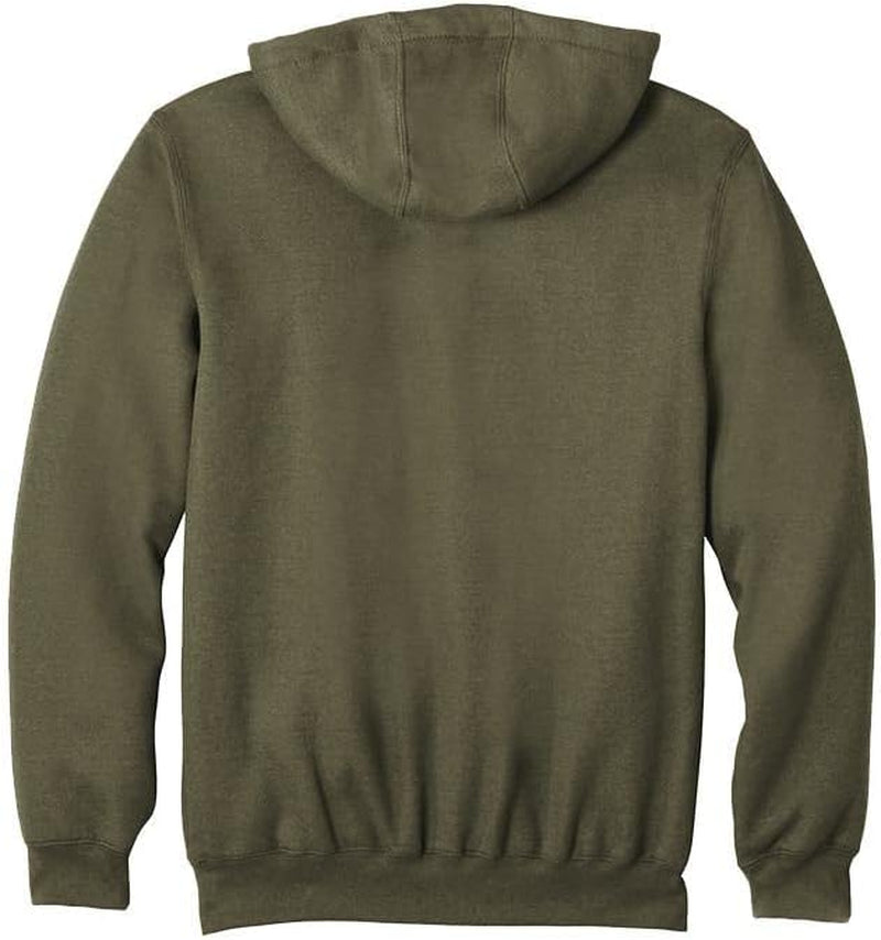 Men'S K122 Loose Fit Midweight Full-Zip Sweatshirt