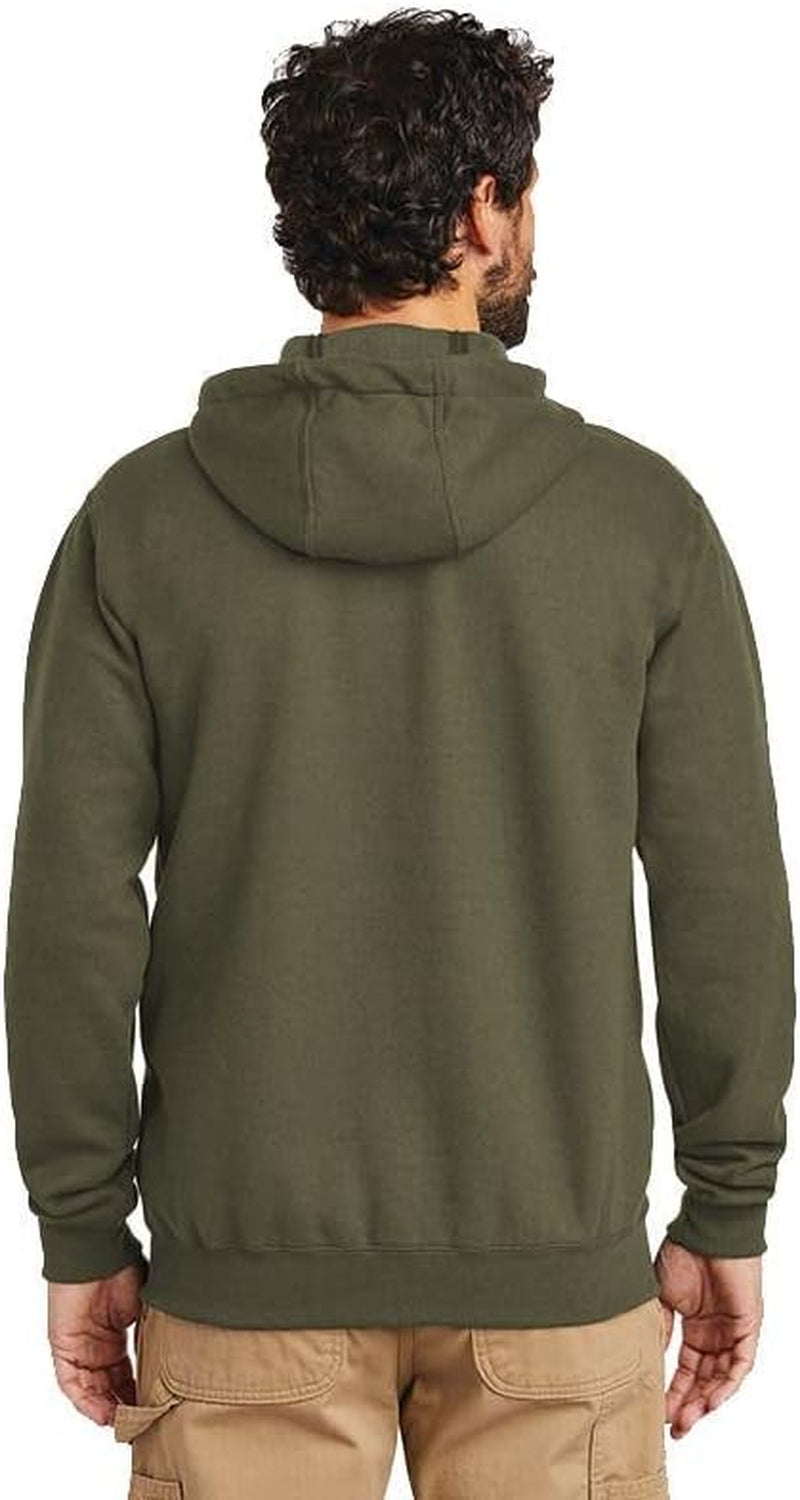 Men'S K122 Loose Fit Midweight Full-Zip Sweatshirt