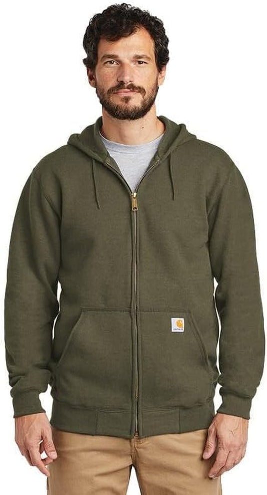 Men'S K122 Loose Fit Midweight Full-Zip Sweatshirt