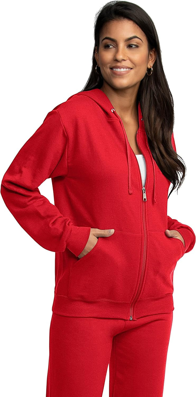 Eversoft Fleece Full Zip Hoodie Sweatshirt