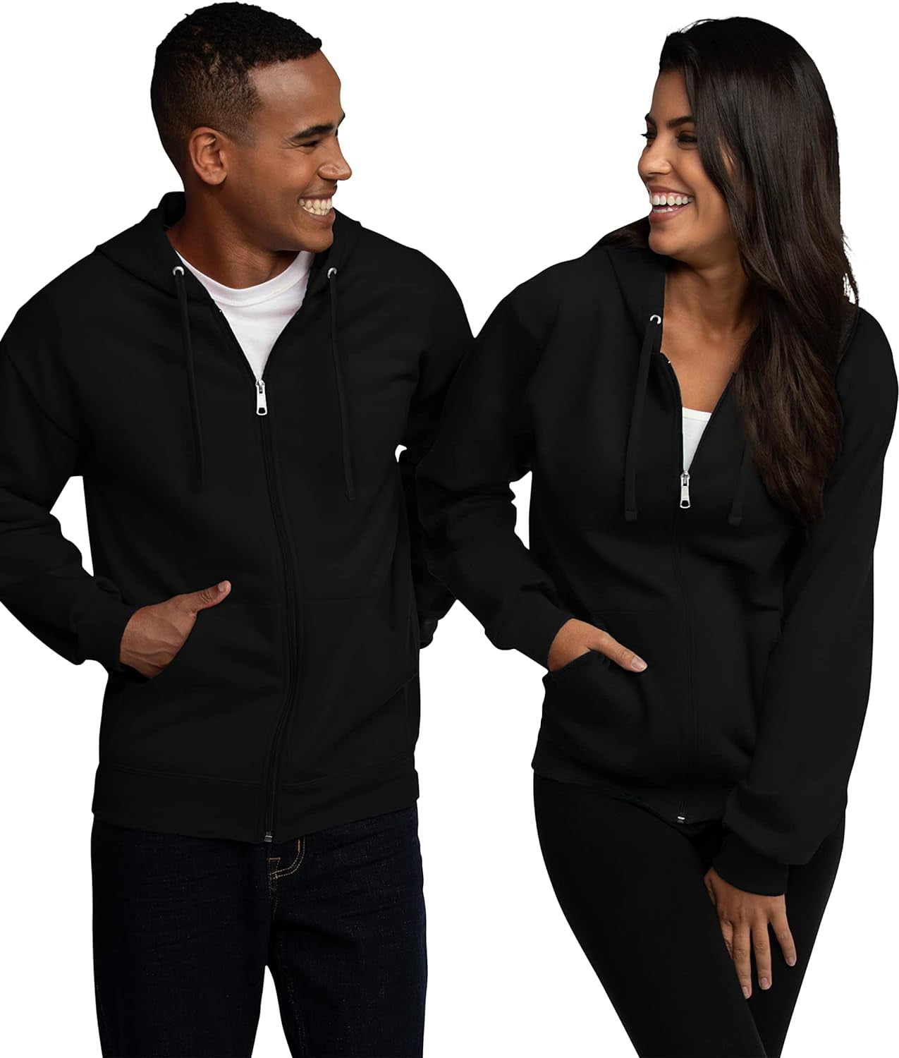 Eversoft Fleece Full Zip Hoodie Sweatshirt
