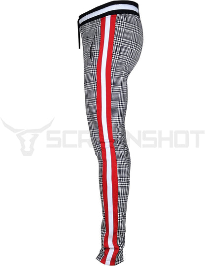 Mens Hip Hop Premium Slim Fit Track Pants